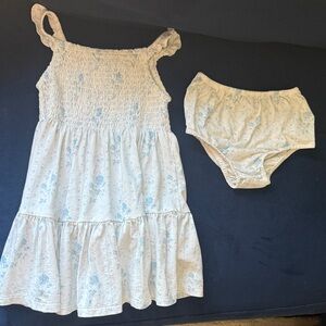 Ralph Lauren White Smocked Fabric